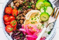 Levantine Spiced Beef Bowls