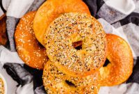 Chewy Homemade Bagels From Scratch