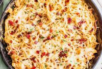 Hearty Chicken Spaghetti Bake