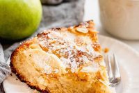 Golden Apple Almond Cake
