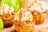 Caramel Apple Cheesecake Bites