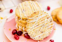 Golden Orange Cranberry Shortbread Delights