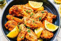 Zesty Lemon Pepper Wings