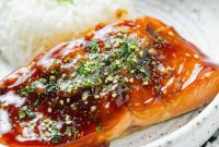 Perfect Air Fryer Teriyaki Salmon