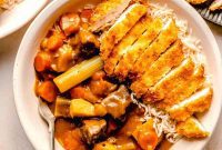 Golden Crispy Chicken Katsu Curry