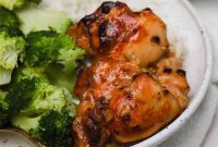 Sticky Honey Soy Glazed Chicken