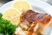 Cajun Spiced Cod Fillet