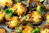 Perfectly Crisped Air Fryer Smashed Brussels Sprouts