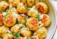 Zesty Greek Chicken Meatballs