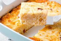 Light and Flavorful Egg White Casserole