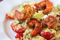 Zesty Grilled Shrimp & Fresh Quinoa Medley