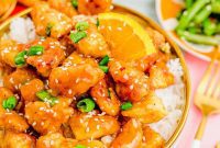 Zesty Orange Glazed Chicken