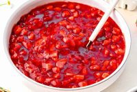 Luscious Strawberry Cake Filling