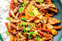 Moo Shu Chicken Wraps
