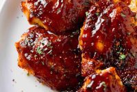 Oven-Roasted BBQ Chicken Thighs