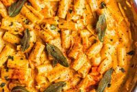 Velvet Vegan Pumpkin Pasta
