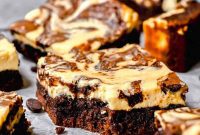 Decadent Cream Cheese Swirl Brownies
