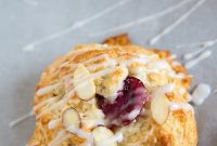 Buttery Cherry Almond Scones