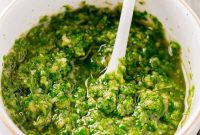 Fresh Homemade Basil Pesto
