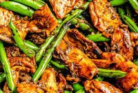 Chicken Stir Fry with Crisp Green Beans