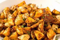 Crispy Garlic Parmesan Potatoes