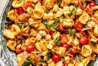 Delicious Tortellini Pasta Salad