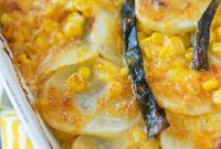 Smoky Poblano Potato Bake