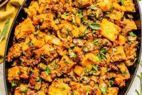 Fiery Chorizo Cornbread Bake