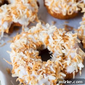 Triple Coconut Donut recipe image