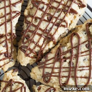 Delicious Chocolate Coconut Scones