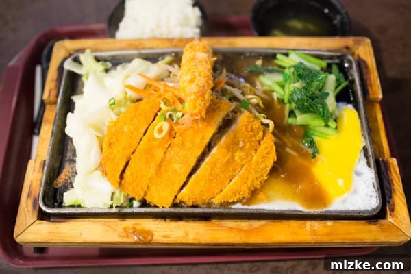 Delicious katsu hot dish from Taipei 101 food court