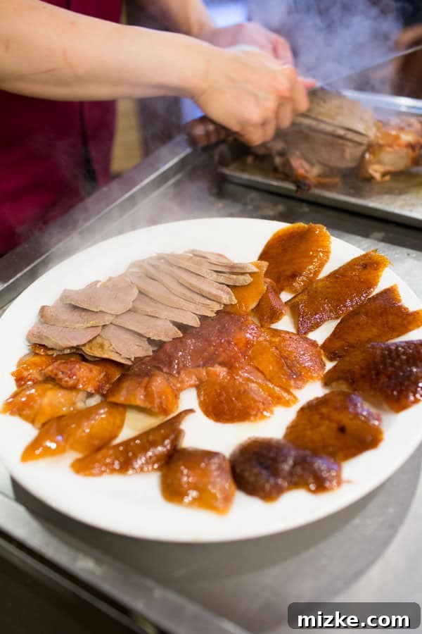 Authentic Peking Duck Experience in Taiwan Traditional Peking Duck at Taoranting Restaurant in Taipei