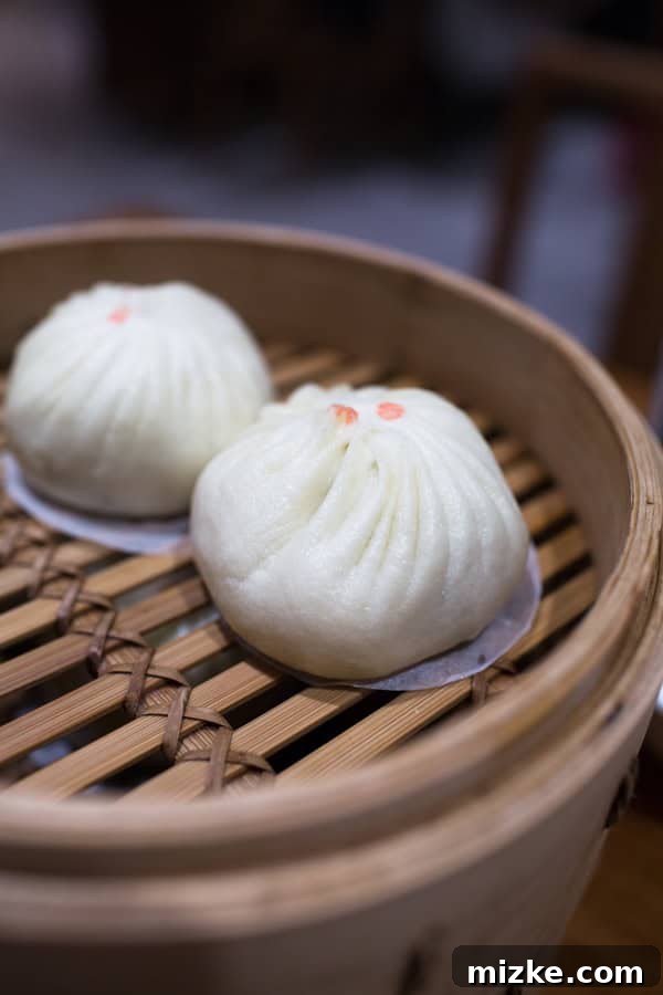 Variety of Authentic Taiwanese Cuisine at Din Tai Fung Close-up of Din Tai Fung's Signature Dishes