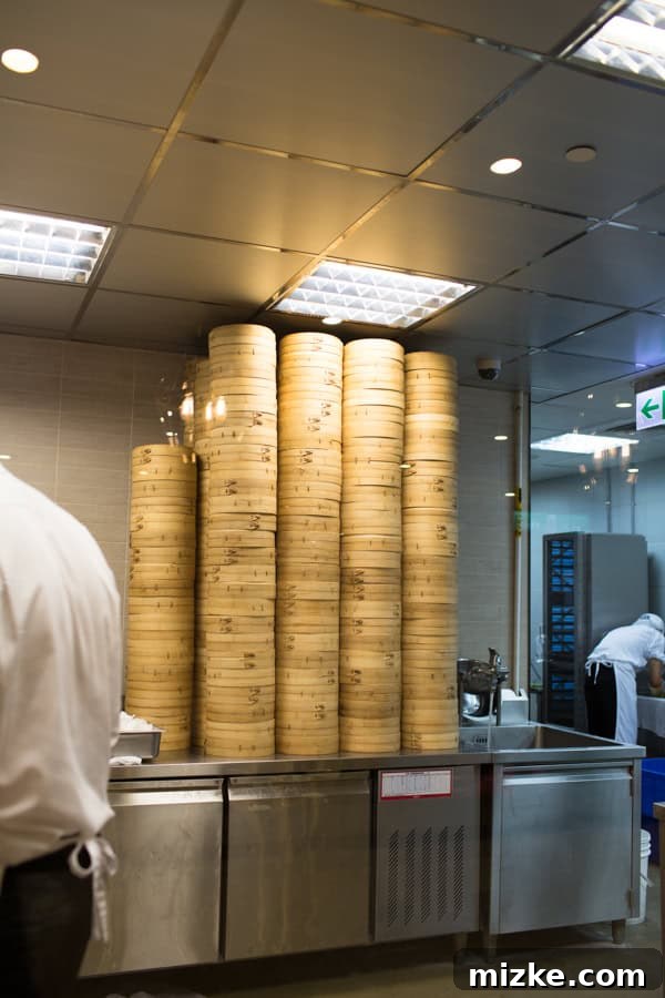 Culinary Excellence at Din Tai Fung, Taiwan Final Dish Presentation at Din Tai Fung, Taipei