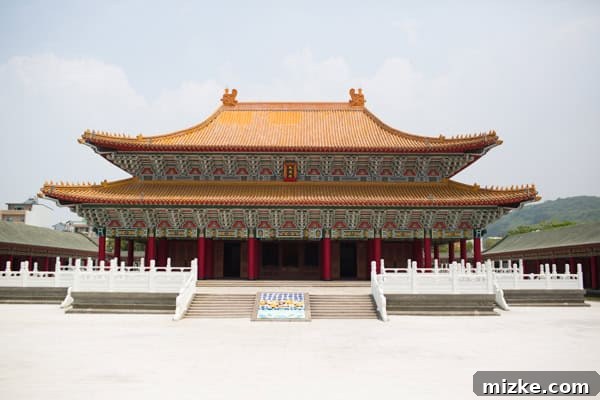 Kaohsiung: Taiwan's Vibrant Southern Hub 12 The grand entrance to the Confucius Temple in Kaohsiung, Taiwan, a place of historical significance