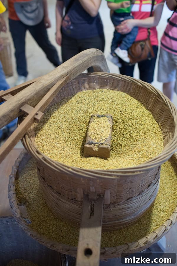 Hsinchu: Taiwan's Innovation Nexus 23 Another example of a traditional rice milling device found on the historic farm.