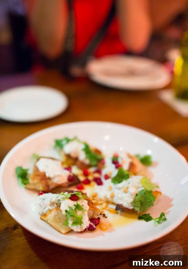 Scottsdale's Flavorful Finds 6 Shishito Peppers with Crema and Cotija at FnB Scottsdale