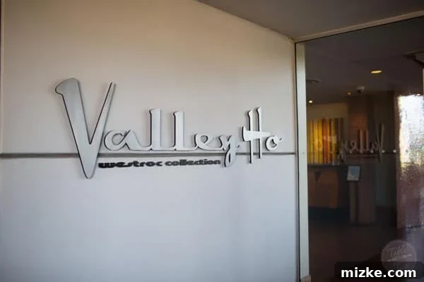 Exterior of the iconic Hotel Valley Ho in Scottsdale, Arizona
