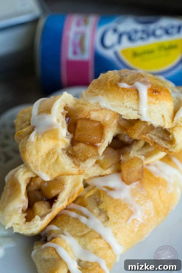 Apple Cinnamon Cream Cheese Swirls 4 Apple cinnamon cream cheese roll-ups are a great after-school snack for the kids!