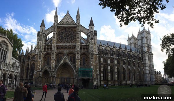 London: A Tourist's Delight 11 View of Westminster and Parliament