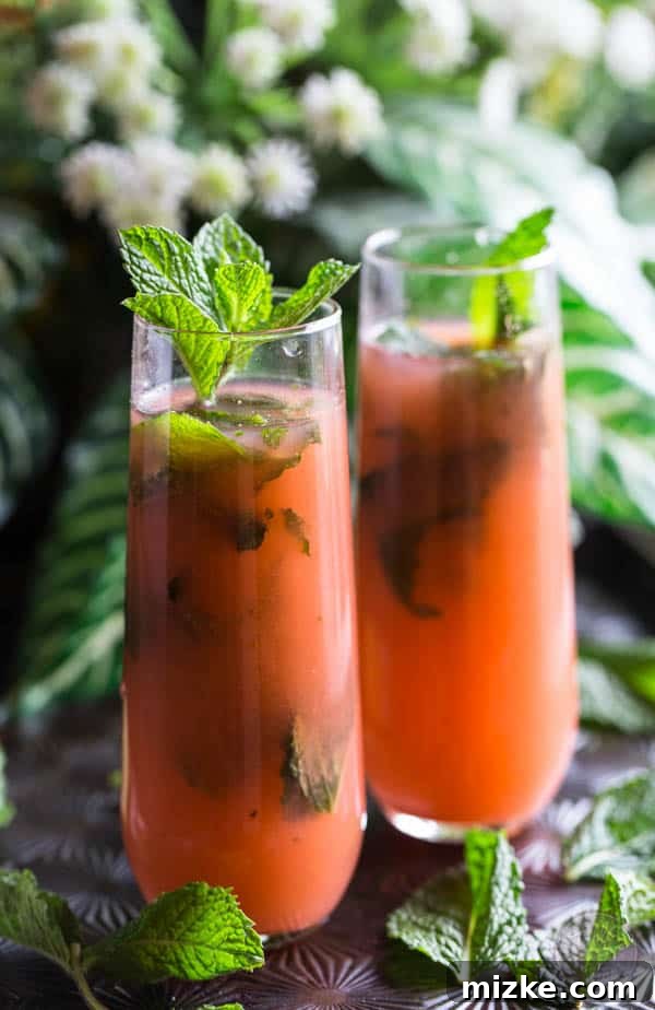 Tropical Guava Mojito Twist 3 Guava mojitos that will transport you to paradise!