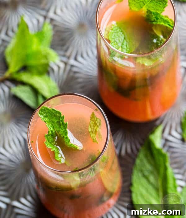Tropical Guava Mojito Twist 4 Guava mojitos that will transport you to paradise!