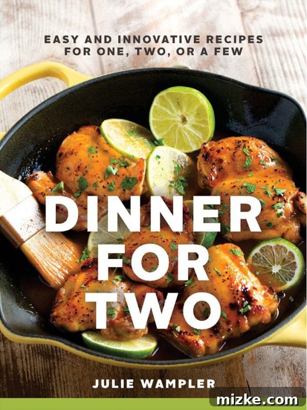 Dinner for Two Cookbook Cover - Easy Recipes for Couples
