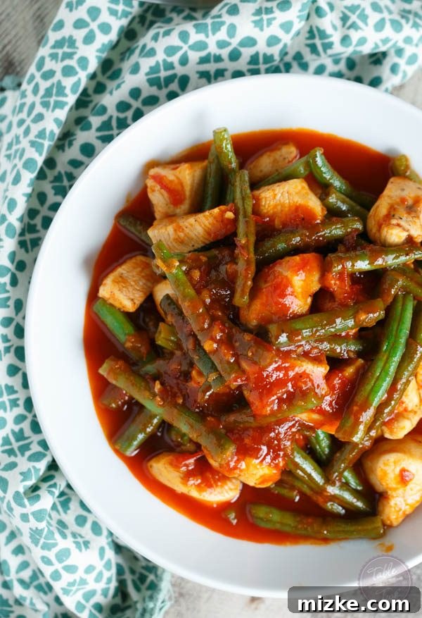 20-Minute Tangy Harissa Chicken and Green Beans 3 20 minutes is all it takes to get this flavorful and delicious meal on your dinner table!