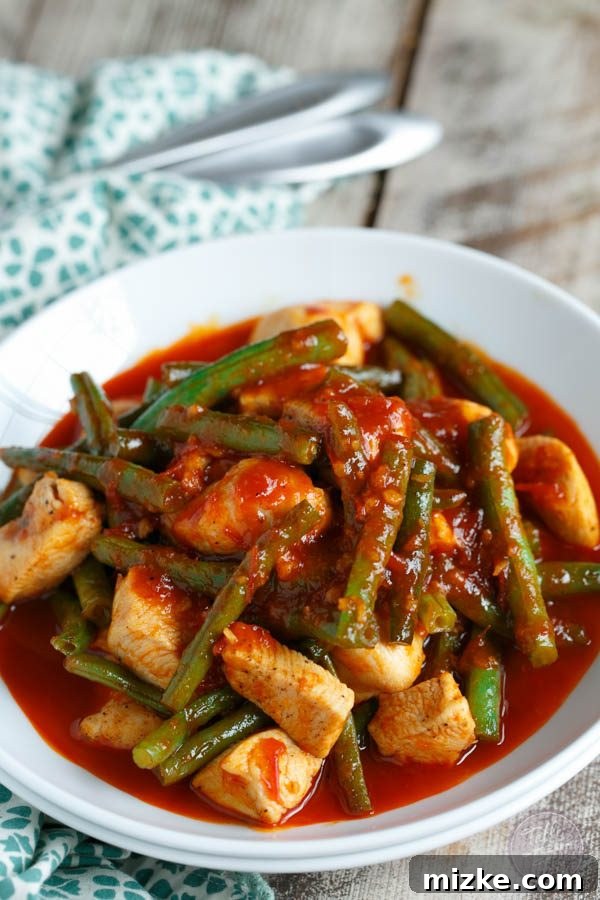 20-Minute Tangy Harissa Chicken and Green Beans 4 20 minutes is all it takes to get this flavorful and delicious meal on your dinner table!