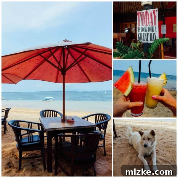 A travel review of Bali, Indonesia and the coastal beach town Sanur. From fun local foodie spots to where to stay in Sanur!