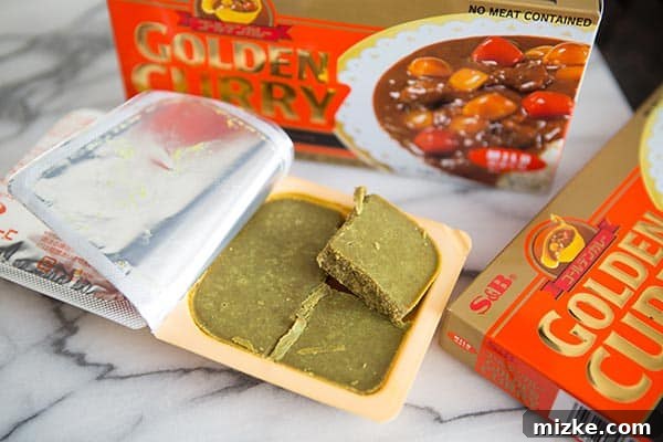 Golden Japanese Curry 5 S&B golden curry japanese curry cubes