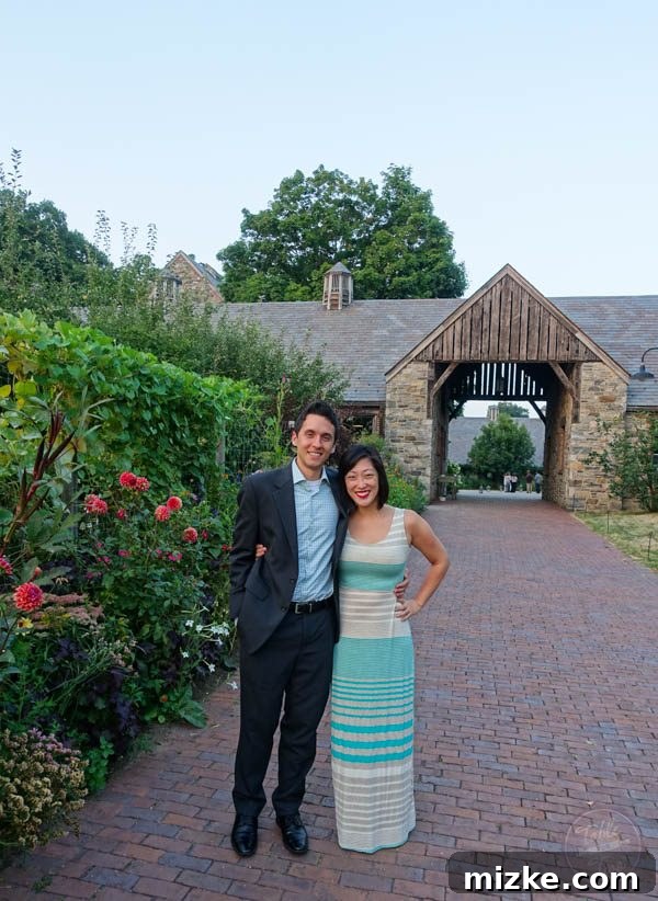 The Enchanting Hudson Valley 24 A glimpse of the serene farm surroundings at Stone Barns, emphasizing its commitment to fresh, local ingredients.