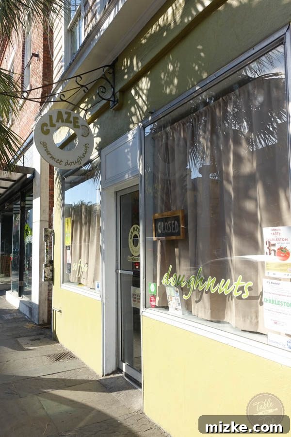 Charleston: Southern Charm and Historic Grandeur 30 Variety of gourmet donuts at Glazed Charleston