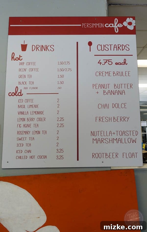 Charleston: Southern Charm and Historic Grandeur 9 Close-up of a delightful custard creation at Persimmon Cafe